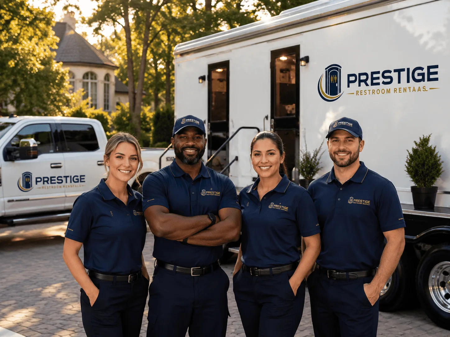 Trusted Luxury Portable Restrooms company in Bearden, AR